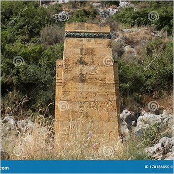 Commemorative Stelae Of Nahr Elkalb Ancient Near East Steles