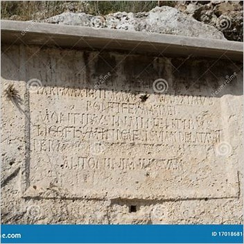 Commemorative Stelae Of Nahr Elkalb Ancient Near East Steles